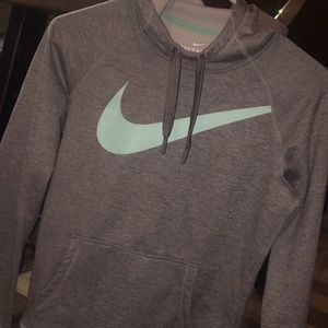 Slouchy neck Nike hoodie!